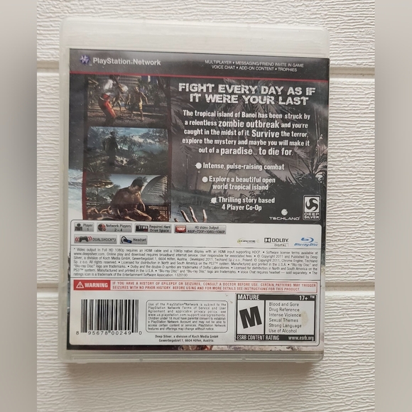 PS3 Dead Island Video Game - Picture 3 of 4